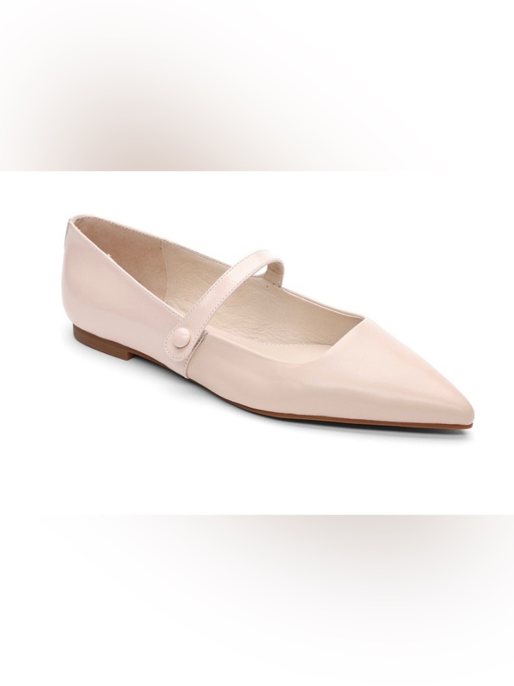 SANCTUARY Clamour Mary Jane Flats With a Pointed Toe in Coconut Cream Color. 😍